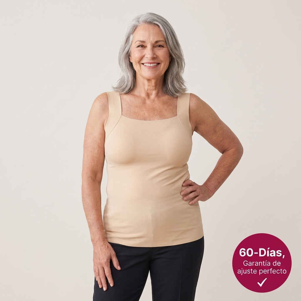 Blusa Naevas - Moldeadora Ultra cómoda con Brasier Integrado